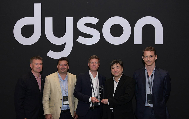 Salom was honored to win “LEAN Award” in 2016 Dyson Supplier Conference